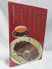 Heřmanová, Zdenka, 123 čínských receptů v české kuchyni, 1990