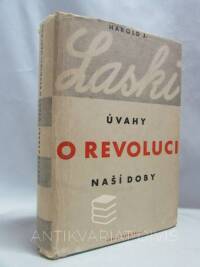 Laski, Harold J., Úvahy o revoluci naší doby, 1948