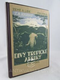Barns, , Thomas, Alexander, Divy tropické Afriky, 1928