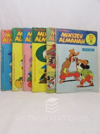 Disney, Walt, Mikijev Almanah 6 čísel (novembar a oktobar 1969; februar, mart, maj a april 1970), 1969
