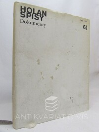 Holan, Vladimír, Dokumenty, 2001