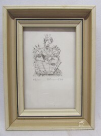 Běhounek, František, Hráčka na citeru, 1980