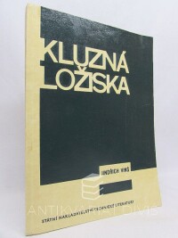 Vinš, Jindřich, Kluzná ložiska, 1965