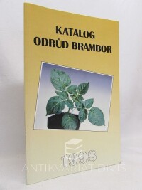 kolektiv, autorů, Katalog odrůd brambor 1998, 1998