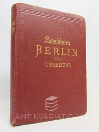 Baedeker, Karl, Berlin und Umgebung + Plananhang zu Baedekers Berlin, 1927