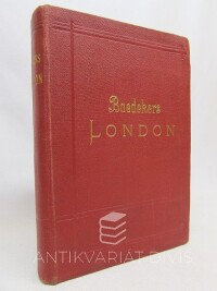 Baedeker, Karl, London + Plananhang, 1912
