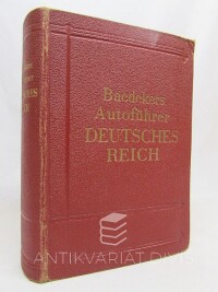 Baedeker, Karl, Deutsches Reich (Grossdeutschland) - Offizieller Führer des Deutschen Automobil-Clubs, 1939