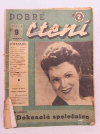 Pakosta, Jan, Dobré čtení č. 9, ročník III.: Dokonalá společnice, 1942