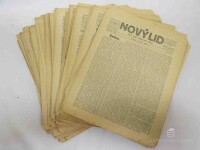 Pokorný, Fr. V., Nový lid: List pro vzdělání lidu 1-4, 6-52, 1915