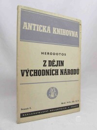 Hérodotos, , Z dějin východních národů, 1941