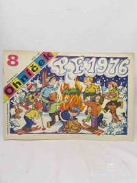 kolektiv, autorů, Ohníček ročník XXVI., číslo 8, 1975