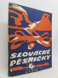 Poláček, Jan, Slovácké pěsničky IV.: Sbírka jednohlasých lidových písní, 1950