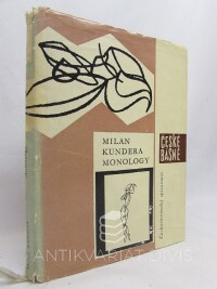 Kundera, Milan, Monology, 1964