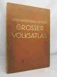 Frenzel, Konrad, Velhagen & Klasing: Grosser Volksatlas, 1935