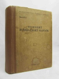 kolektiv, autorů, Vojenský rusko-český slovník, 1957