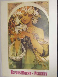 Mucha, Alfons, Plakáty - soubor 10 volných reprodukcí, 0