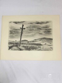 Štika, Karel, Krajem kamenitým: kříž, 1949