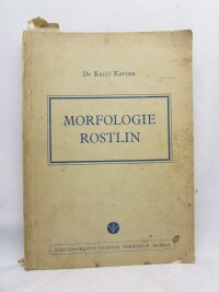 Kavina, Karel, Morfologie rostlin, 1950