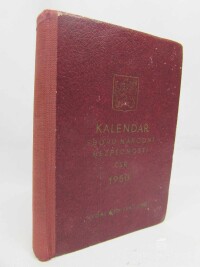 kolektiv, autorů, Kalendář Sboru národní bezpečnosti ČSR 1950, 1950
