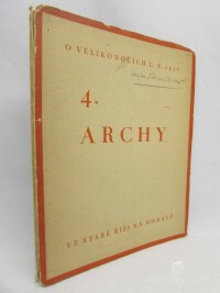 kolektiv, autorů, 4. Archy o Velikonocích 1927, 1927