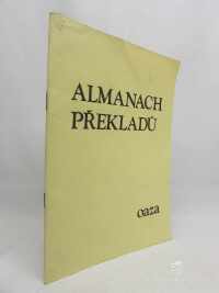 kolektiv, autorů, Almanach překladů, 1984