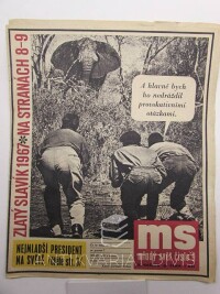 kolektiv, autorů, Mladý svět ročník X. číslo 9: Zlatý slavík 1967, 1968