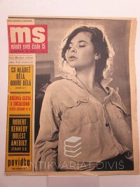 kolektiv, autorů, Mladý svět ročník X. číslo 15, 1968