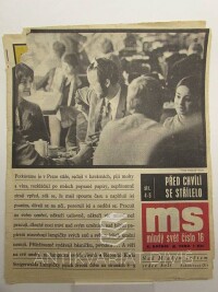 kolektiv, autorů, Mladý svět ročník X. číslo 16, 1968