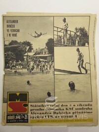 kolektiv, autorů, Mladý svět ročník X. číslo 29, 1968