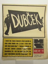 kolektiv, autorů, Mladý svět ročník X. číslo 36, 1968