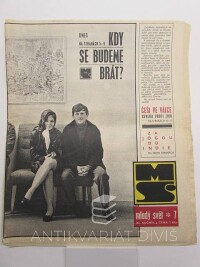 kolektiv, autorů, Mladý svět ročník XI. číslo 7, 1969