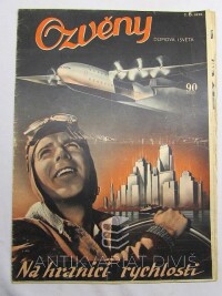 kolektiv, autorů, Ozvěny domova i světa číslo 6: Na hranici rychlosti, 1939