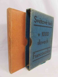 kolektiv, autorů, Francouzsky v 1000 slovech, 1930