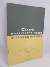 Lopatin, I. K., Časopis Moravského musea/Acta Musei Moraviae: Chrysomelidae, 1969