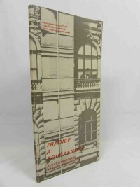 kolektiv, autorů, Tradice a současnost: 10 let samostatné Fakulty architektury, 1986