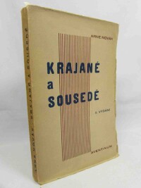 Novák, Arne, Krajané a sousedé, 1930