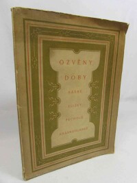 Pechová-Krásnohorská, Eliška, Ozvěny doby, 1922