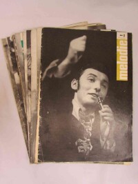 kolektiv, autorů, Melodie, ročník 7 bez čísla 4, 1969