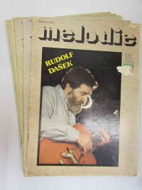 kolektiv, autorů, Melodie, ročník 19, číslo 3, 4, 5, 6, 8, 9, 10, 1981