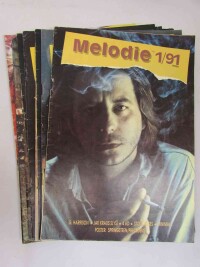 kolektiv, autorů, Melodie, ročník 29, čísla 1, 3-8, 12, 1991