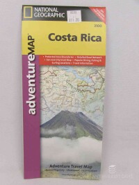 kolektiv, autorů, Costa Rica: Adventure Travel Map, 2002