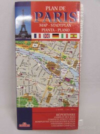 kolektiv, autorů, Plan De Paris: Map - Stadtplan - Pianta - Plano 1:10000, 0