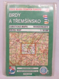 kolektiv, autorů, Brdy a Třemšínsko: Turistická mapa 1:50000, 1994