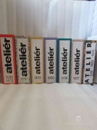 kolektiv, autorů, Ateliér ročníky 1988 čísla 0-20; 1989-1990 kompletní; 1991 čísla 1-26; 1992 čísla 1-24; 1993-1997 kompletní, 1988
