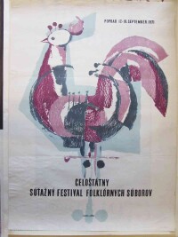 Autor-neurčen, , Celoštátny súťažný festival folklórnych súborov, poprad 17.-19. September 1971, 1971