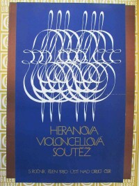 Autor-neurčen, , Heranova violoncellová soutěž, 5. ročník, říjen 1980, Ústní nad Orlicí ČSSR, 1980