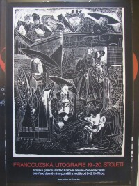 Picasso, Pablo, Francouzská litografie 19. - 20. století: Krajská galerie Hradec Králové, červen - červenec 1980, 1980