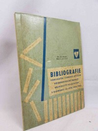 Laitoch, M., Novák, B., Zapletal, L., Bibliografie publikační činnosti učitelů přírodovědecké fakulty University Palackého v Olomouci za léta 1956-1965, 1966