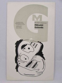 kolektiv, autorů, Mikuláš Galanda: Knižní grafika, 1975