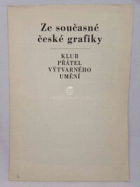 kolektiv, autorů, Ze současné české grafiky, 0